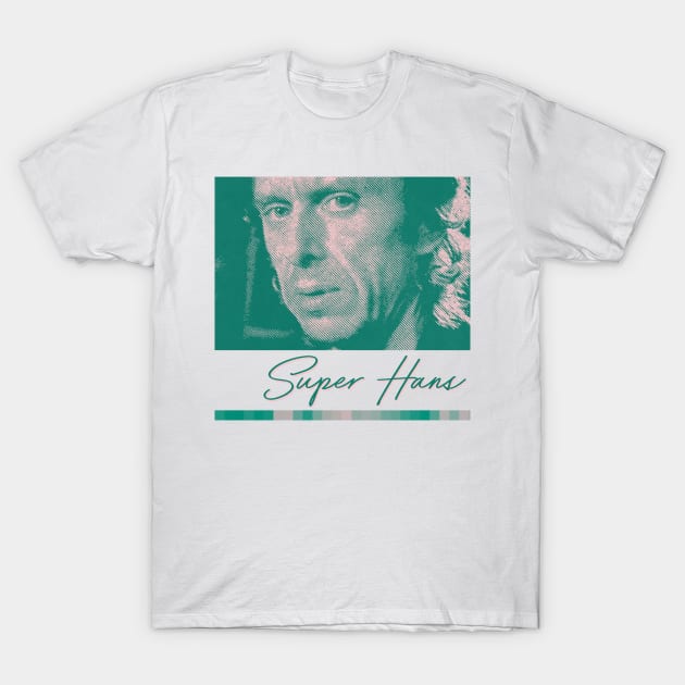 Super Hans / Aesthetic FanArt Design T-Shirt by unknown_pleasures